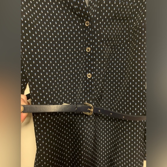 The Limited Women’s navy (with white & light blue pattern) dress. Size small. - Picture 3 of 8